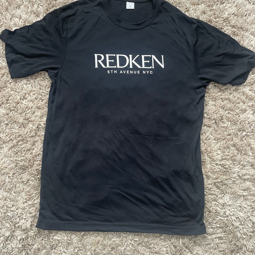 Redken Black unisex tshirt Sz Medium New w/out tags attached